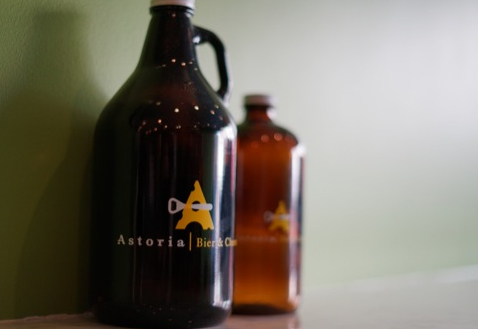 Astoria Bier & Cheese Growlers